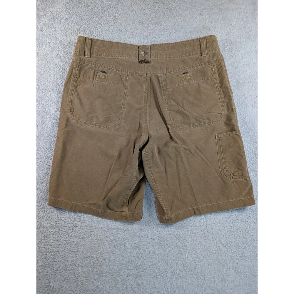 Kuhl Kuhldry Shorts Mens 34 Brown Hiking Outdoor Cargo Utility Patina 9